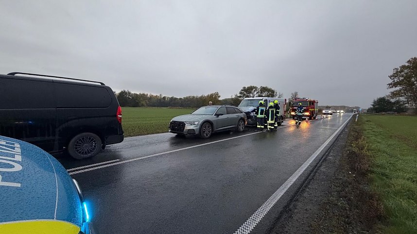 Unfall auf der B243