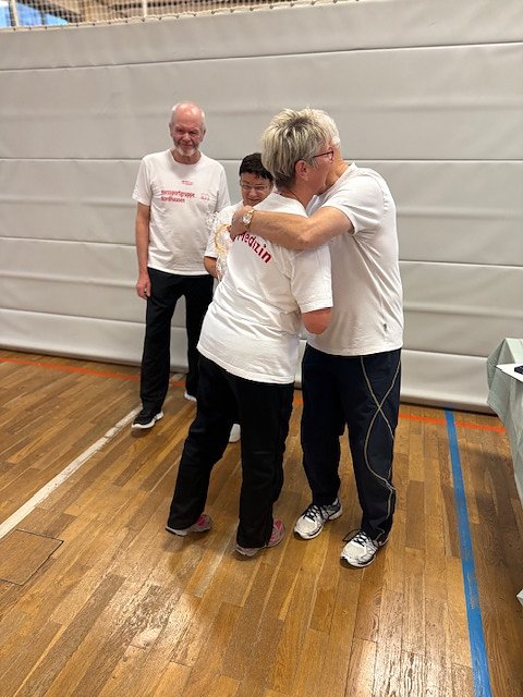 Ehrungsveranstaltung der Herzsportgruppe  f&uuml;r Gr&uuml;ndungsmitglied Dr. Kornmann