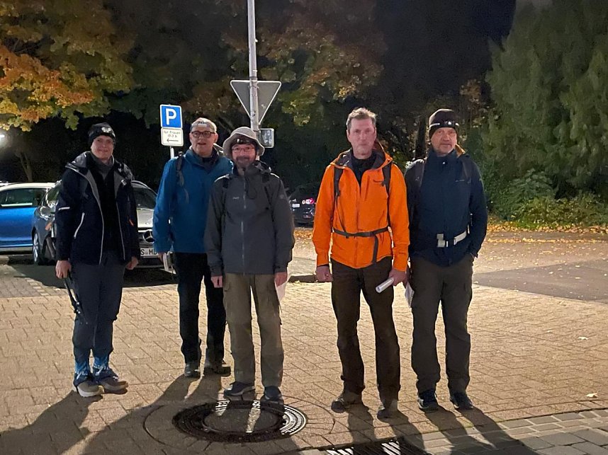 147 km Wandern nonstop bei Sturm und Dauerregen