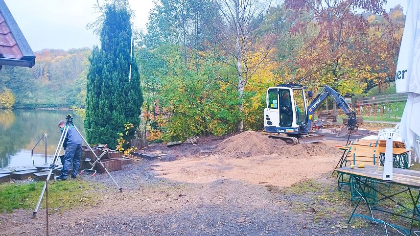 Arbeitseinsatz am Gondelteich