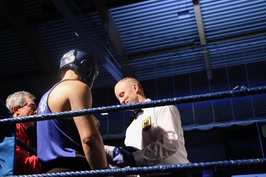 Boxgala in der Wiedigsburghalle