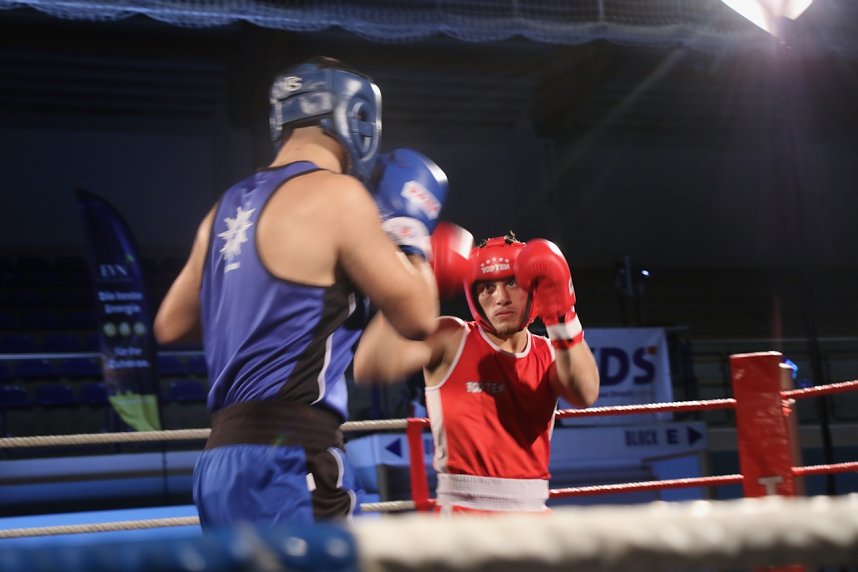 Boxgala in der Wiedigsburghalle