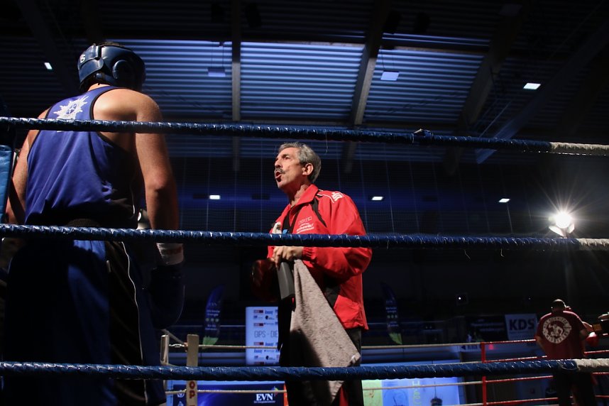Boxgala in der Wiedigsburghalle