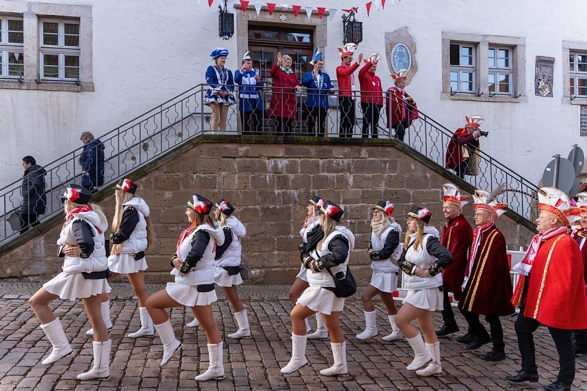 Die 5. Jahreszeit wurde in Bleicherode p&uuml;nktlich um 11.11 Uhr er&ouml;ffnet