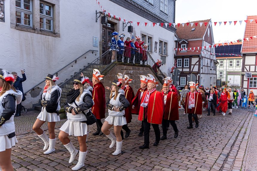 Die 5. Jahreszeit wurde in Bleicherode p&uuml;nktlich um 11.11 Uhr er&ouml;ffnet
