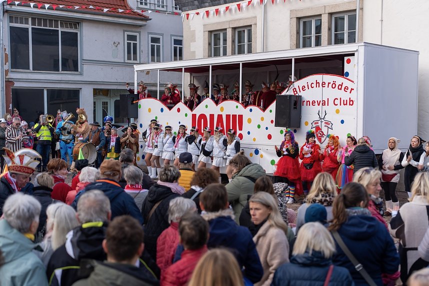 Die 5. Jahreszeit wurde in Bleicherode p&uuml;nktlich um 11.11 Uhr er&ouml;ffnet