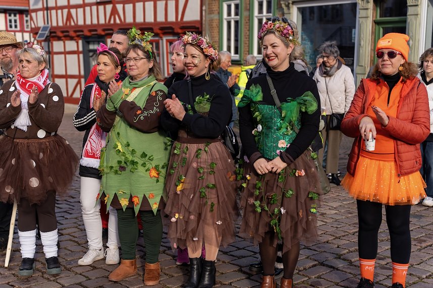 Die 5. Jahreszeit wurde in Bleicherode p&uuml;nktlich um 11.11 Uhr er&ouml;ffnet
