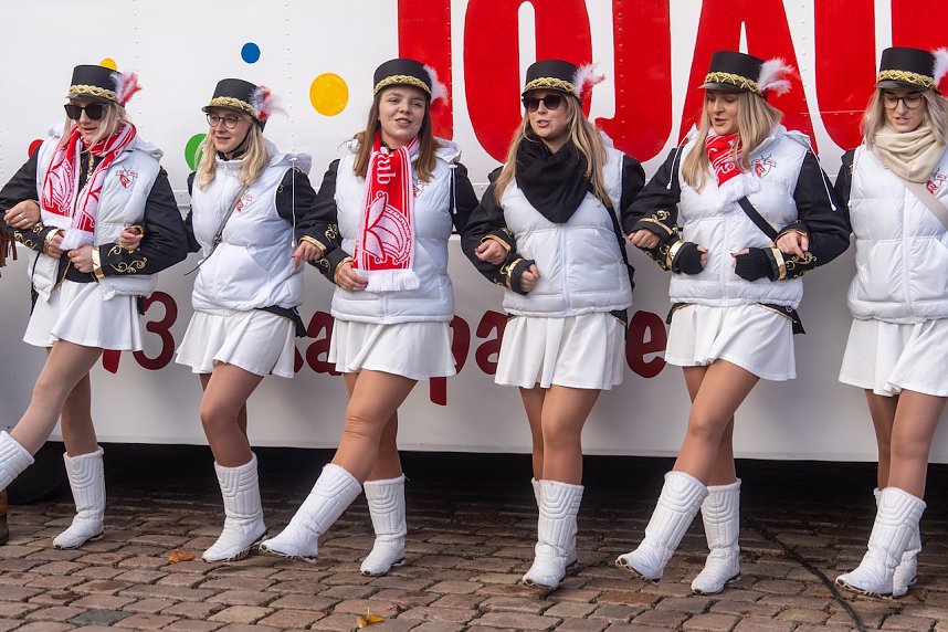 Die 5. Jahreszeit wurde in Bleicherode p&uuml;nktlich um 11.11 Uhr er&ouml;ffnet