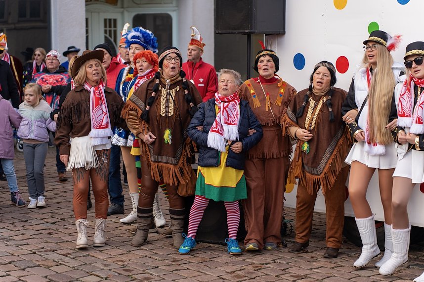 Die 5. Jahreszeit wurde in Bleicherode p&uuml;nktlich um 11.11 Uhr er&ouml;ffnet