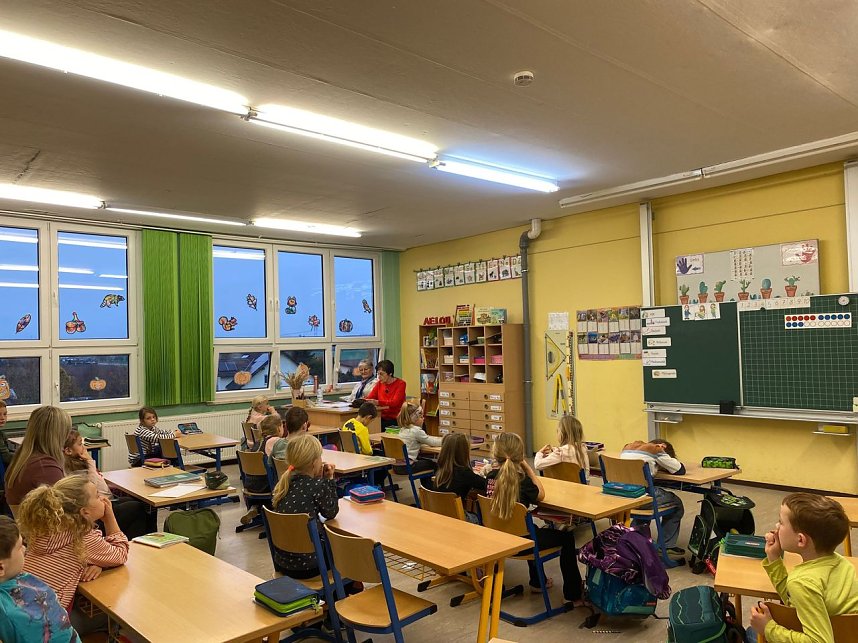 Vorlesetag an der Grundschule G&ouml;rsbach
