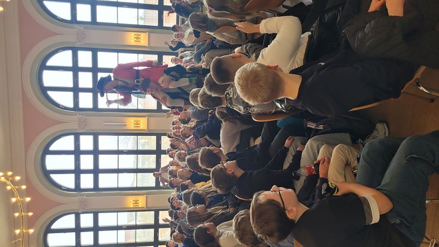 Das White Horse Theatre war wieder zu Gast am Humboldt-Gymnasium