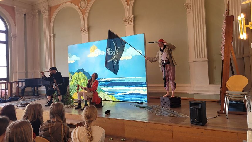 Das White Horse Theatre war wieder zu Gast am Humboldt-Gymnasium