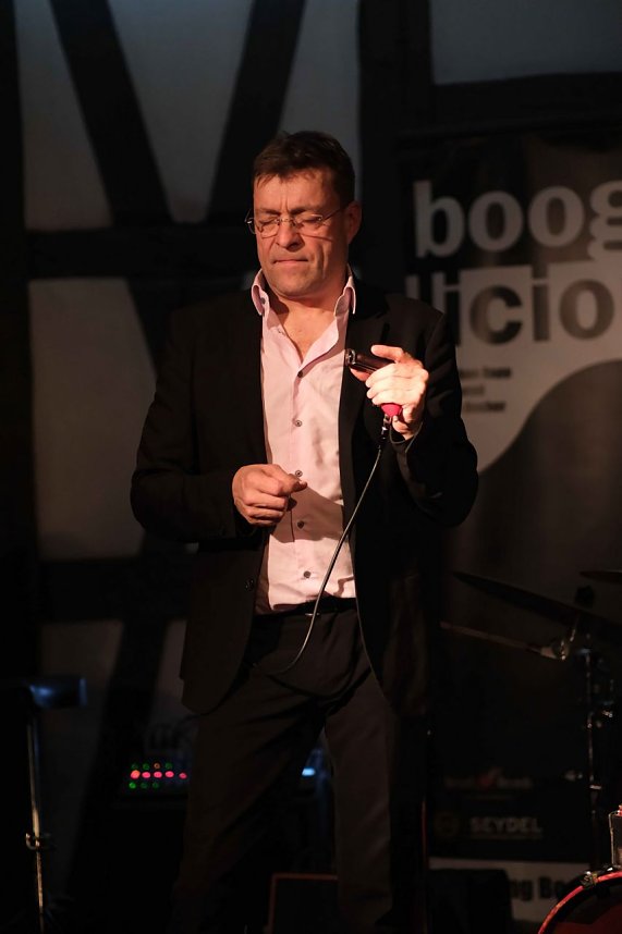 Peter Blei unterwegs beim Weihnachts-Boogie