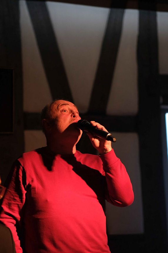 Peter Blei unterwegs beim Weihnachts-Boogie