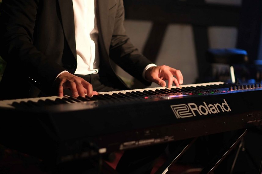 Peter Blei unterwegs beim Weihnachts-Boogie