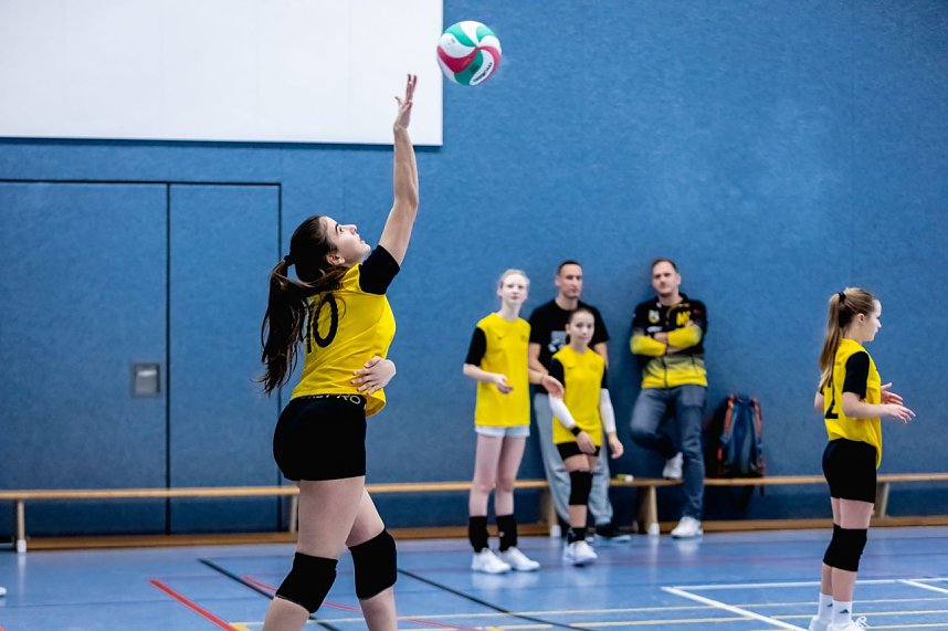 Kreisfinale Jugend trainiert f&uuml;r Olympia im Volleyball