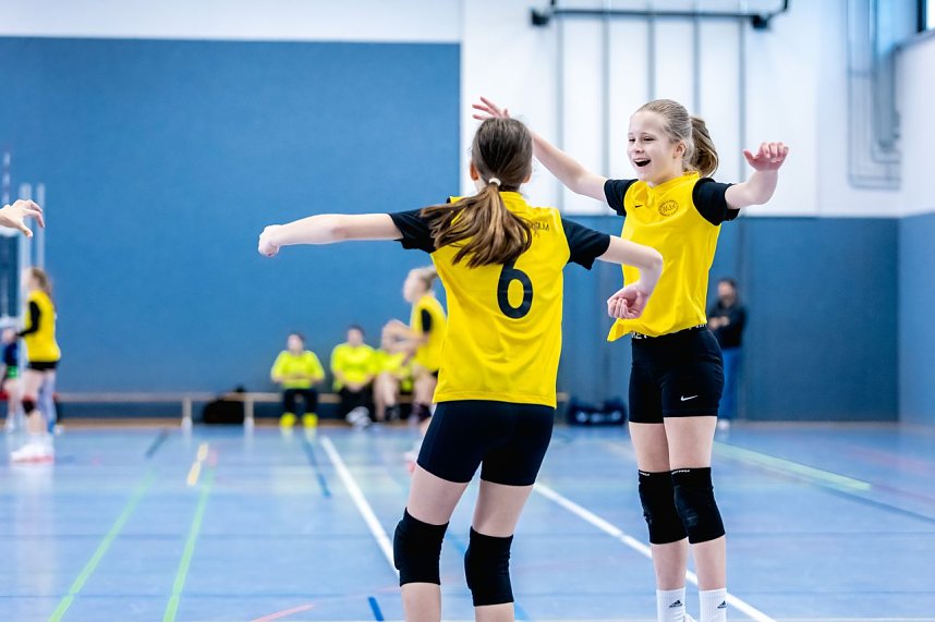 Kreisfinale Jugend trainiert f&uuml;r Olympia im Volleyball