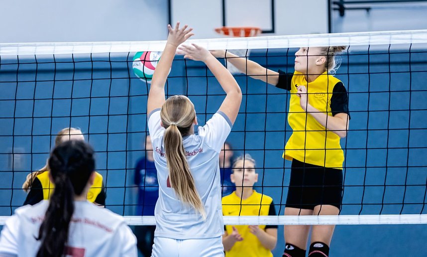 Kreisfinale Jugend trainiert f&uuml;r Olympia im Volleyball