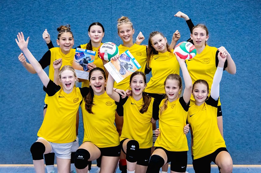 Kreisfinale Jugend trainiert f&uuml;r Olympia im Volleyball