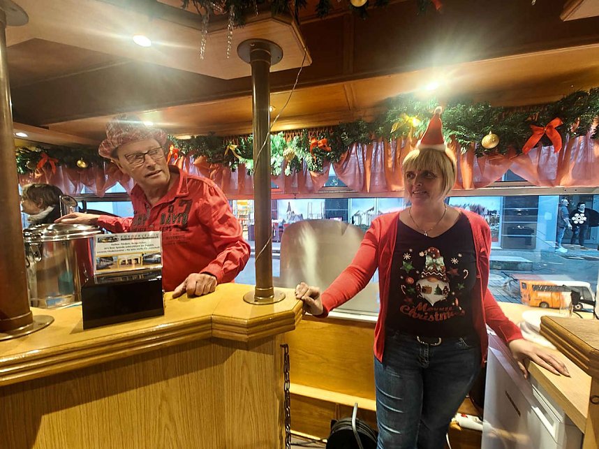 Mit dem Schienenbistro in Nordhausen unterwegs