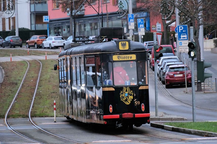 Mit dem Schienenbistro in Nordhausen unterwegs