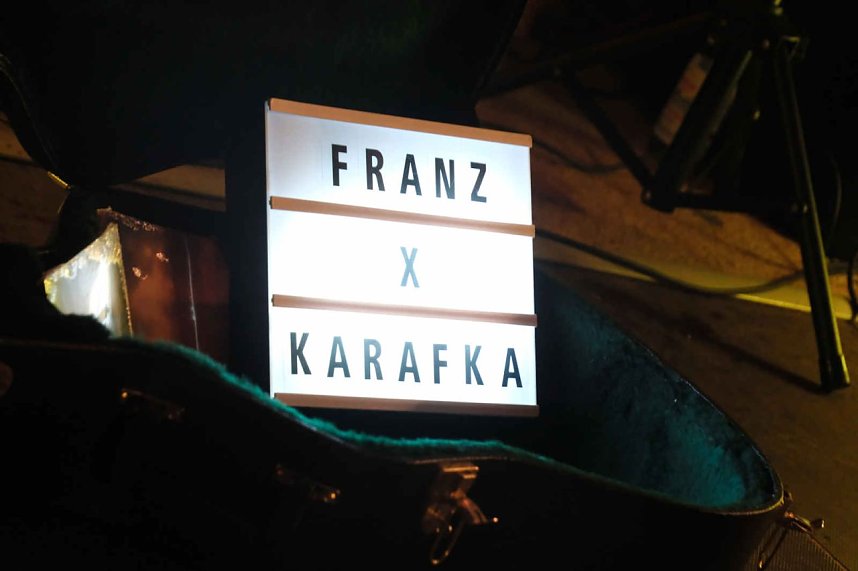 Berit Finke und Franz Karafka auf dem Nordh&auml;user Weihnachtsmarkt