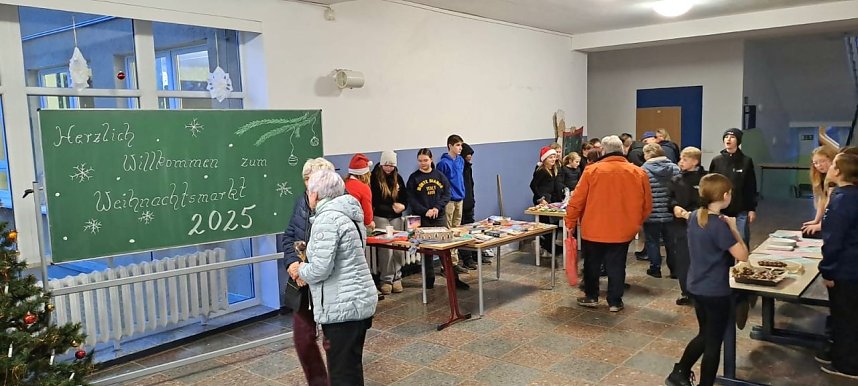 Festllicher H&ouml;hepunkt an der Regelschule Niedersachswerfen