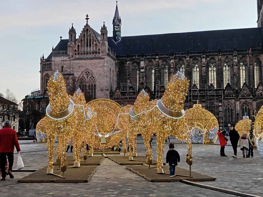 Peter Blei unterwegs in Magdeburg