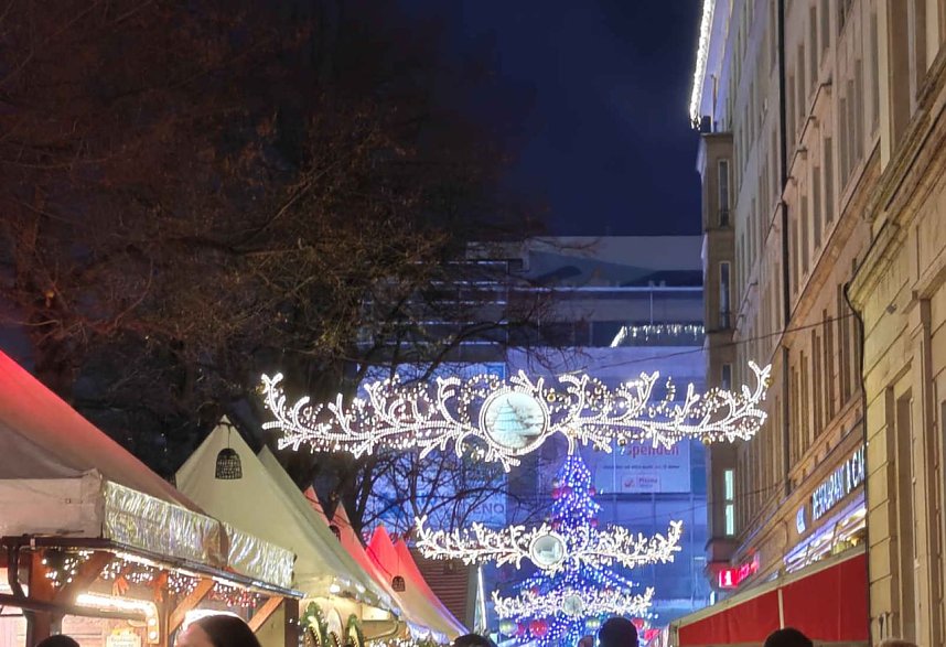 Peter Blei unterwegs in Magdeburg