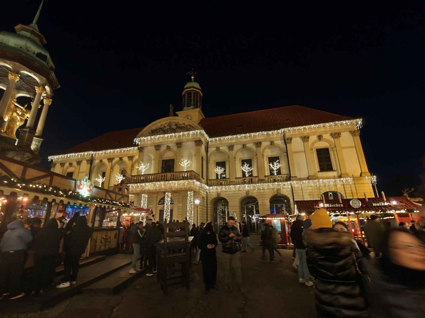 Peter Blei unterwegs in Magdeburg