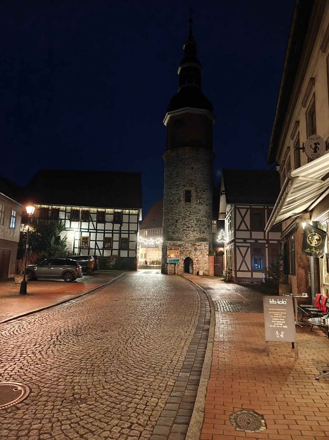 Peter Blei unterwegs in Stolberg