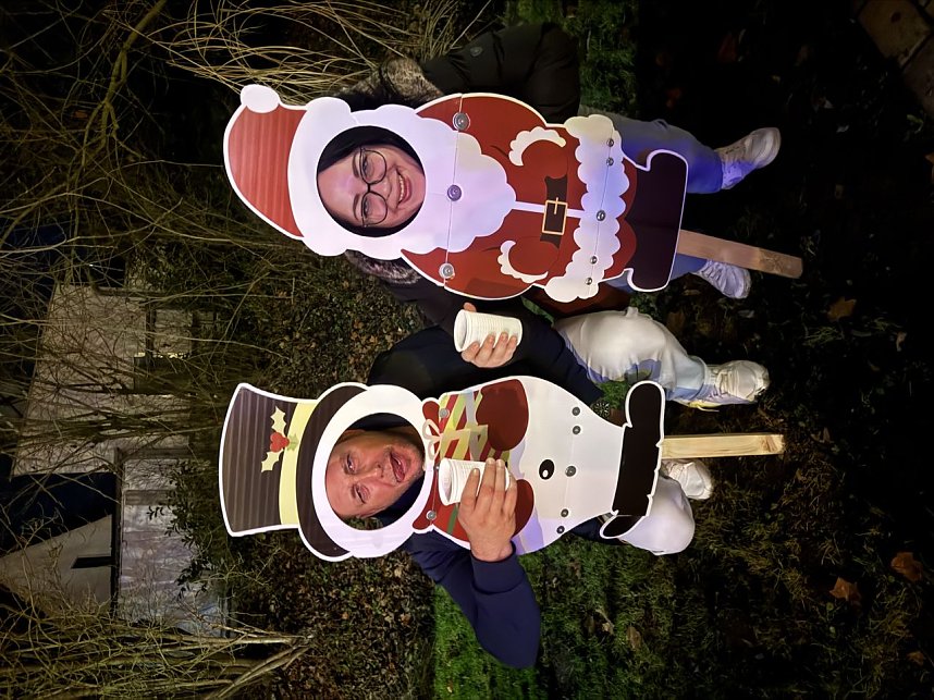 Der zweite Weihnachtsmarkt am Schlosspark in Kleinwerther