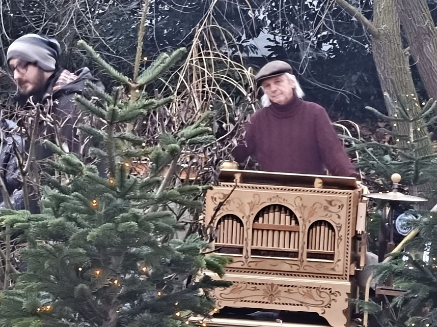 Der zweite Weihnachtsmarkt am Schlosspark in Kleinwerther