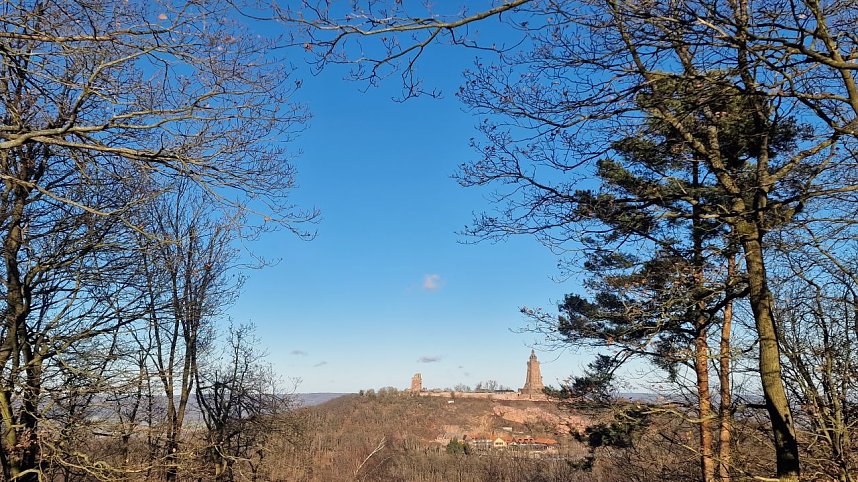 Winterwanderung am Kyffh&auml;user