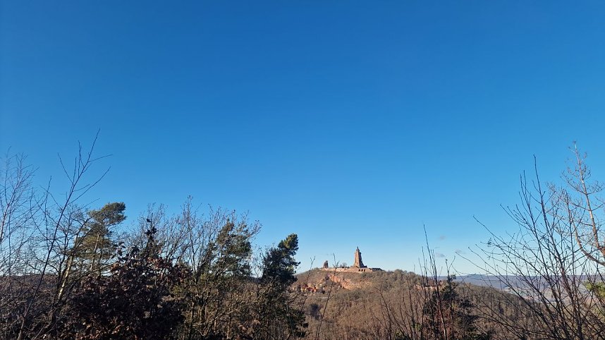 Winterwanderung am Kyffh&auml;user