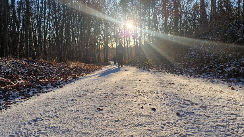 Winterwanderung am Kyffh&auml;user