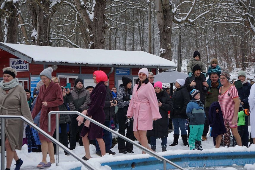 Eisbader in Neustadt