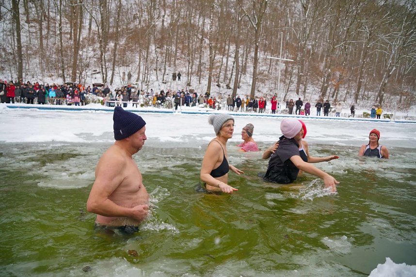 Eisbader in Neustadt