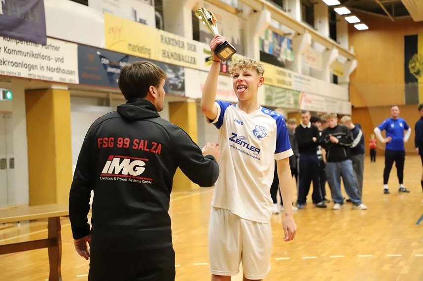 Neujahrscup der FSG 99 Salza in der Ballspielhalle