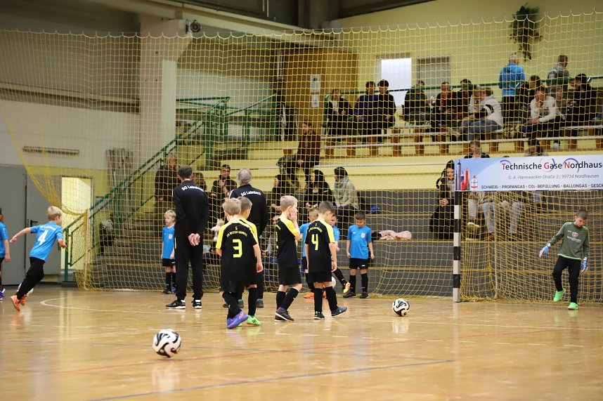 Neujahrscup der FSG 99 Salza in der Ballspielhalle