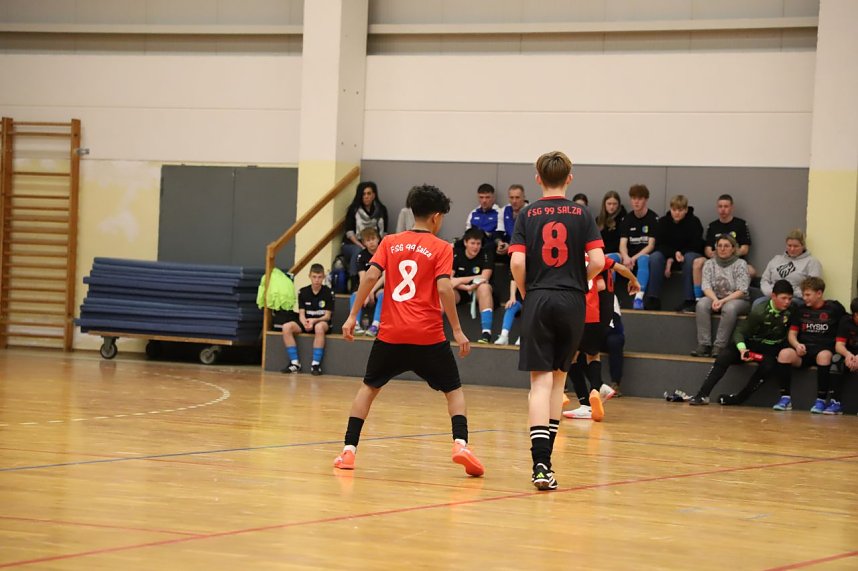 Neujahrscup der FSG 99 Salza in der Ballspielhalle