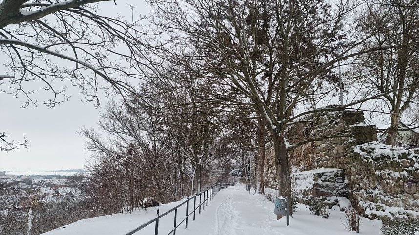 Nordhausen im Schnee