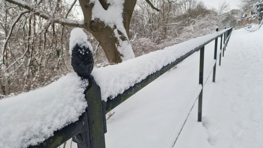 Nordhausen im Schnee