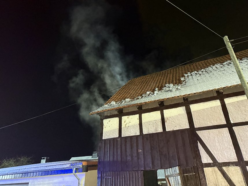 Einsatz bei eisigen Temperaturen