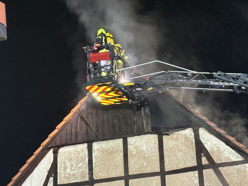 Einsatz bei eisigen Temperaturen