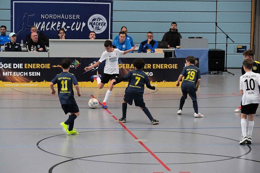 Wacker-Cup der E-Junioren in der Wiedigsburgshalle.