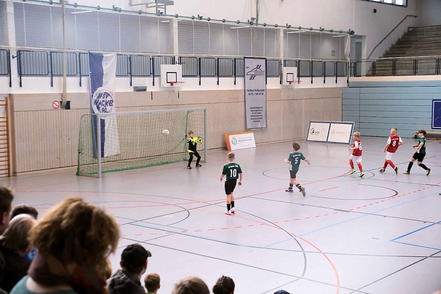 Wacker-Cup der E-Junioren in der Wiedigsburgshalle.