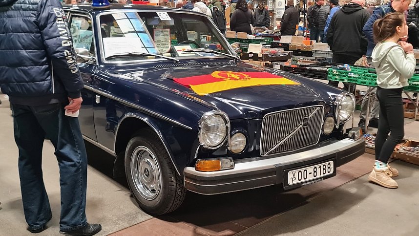 Jede Menge Oldtimer gab es am Wochenende in Erfurt zu sehen.