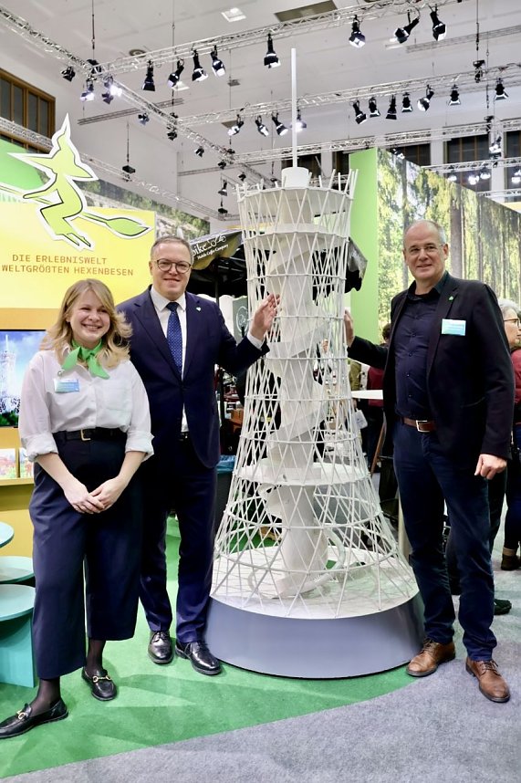 Die Hex-Erlebniswelt pr&auml;sentiert sich auf der Gr&uuml;nen Woche in Berlin.