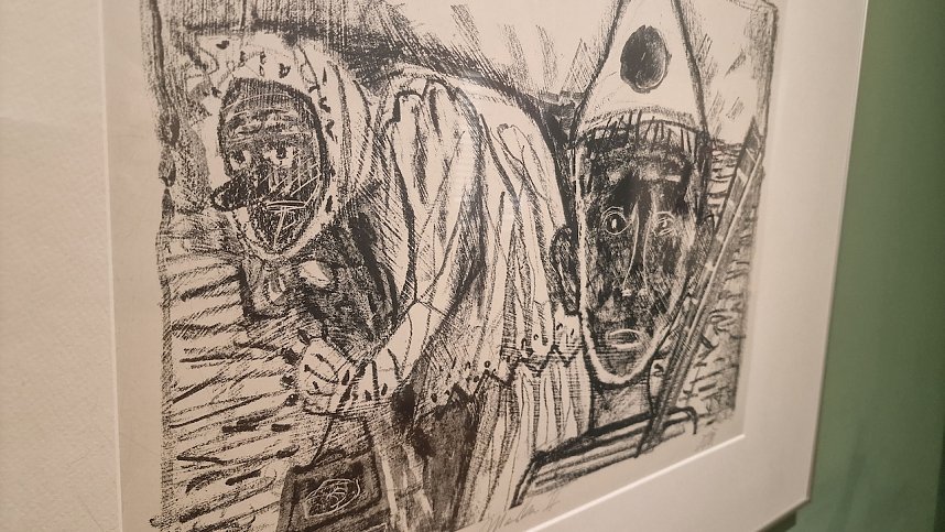 Ein kleiner Einblick in die neue Ausstellung im Kunsthaus, die am Samstag er&ouml;ffnet wird